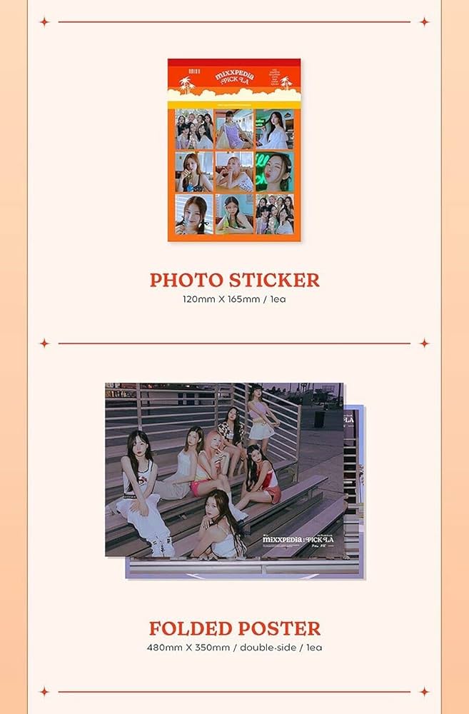 Amazon.co.jp: NMIXX |MIXXPEDIA:PICK LA|1st PHOTO BOOK K-POP